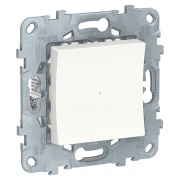 Светорегулятор LED Wiser нажимной, универсальный 7-200Вт SE Unica NEW, белый