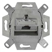 Мех-зм 1-ной комп. розетки RJ45 (8) Cat.5e-8 250 МГц  c "лапками"