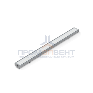 Светодиодный светильник "ВАРТОН" Айрон пром для агрессивных сред 1215*105*61 мм класс защиты IP67 с поликарбонатным рассеивателем микропризма 54 ВТ 2700К