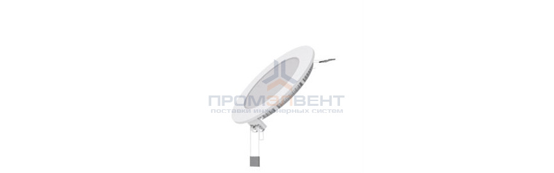 Встраиваемый светильник Gauss ультратонкий круглый IP20 18W,225х22, Ø210, 4000K 1350лм 1/20