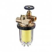 Фильтр топливный Oventrop Oilpur Z A - 3/8" (ВР/ВР, с бронзовым патроном Siku 50-100 μm)