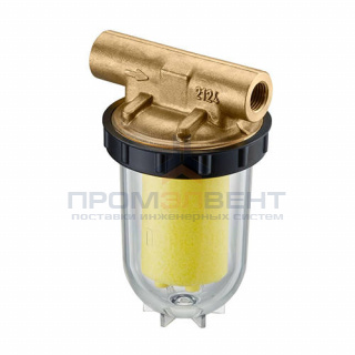 Фильтр топливный Oventrop Oilpur E - 1/4" (ВР/ВР, с пластиковым патроном Siku 50-75 μm)