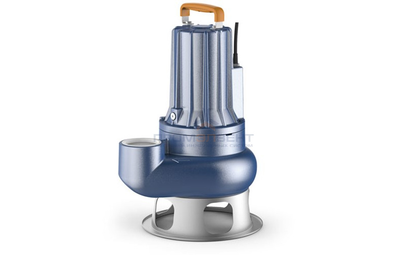 Насос фекальный Pedrollo MC 40/70 - 3,0 кВт (3x400 В, Qmax 1600 л/мин, Hmax 15 м, кабель 10 м)