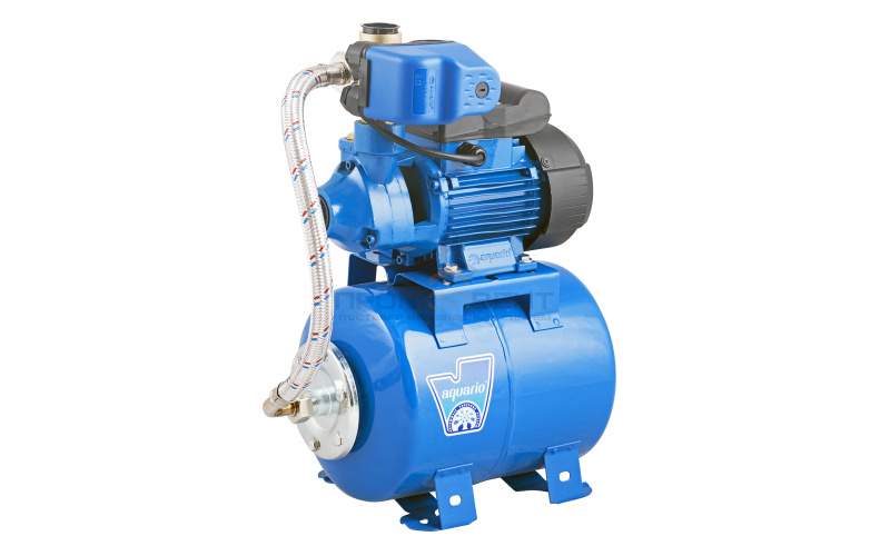 Насосная станция Aquario AUTO ADB-35-(8L) - 0,43 кВт (8 л, однофазный, Hmax 35 м, Qmax 35 л/мин)