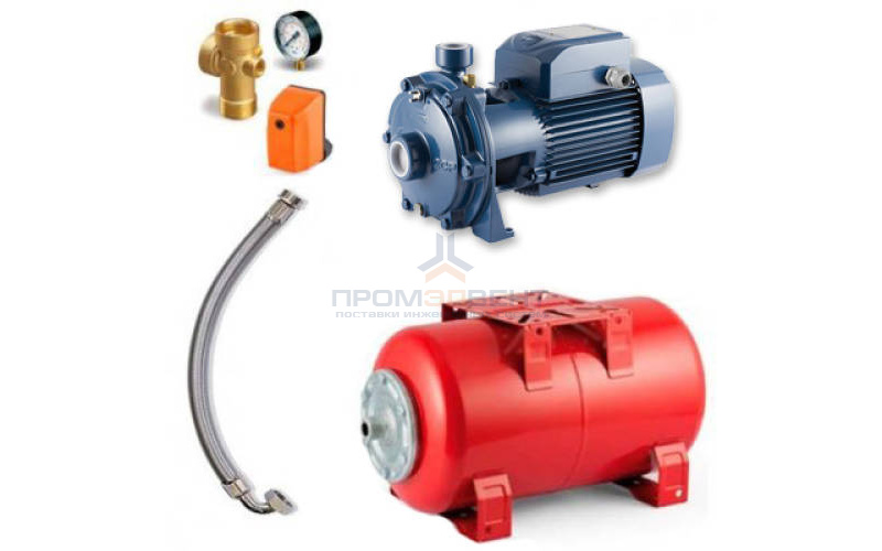 Насосная станция Pedrollo HYDROFRESH 2Cpm 25/130N-24 CL - 0,75 кВт (Qmax 100 л/мин, 1x230В)