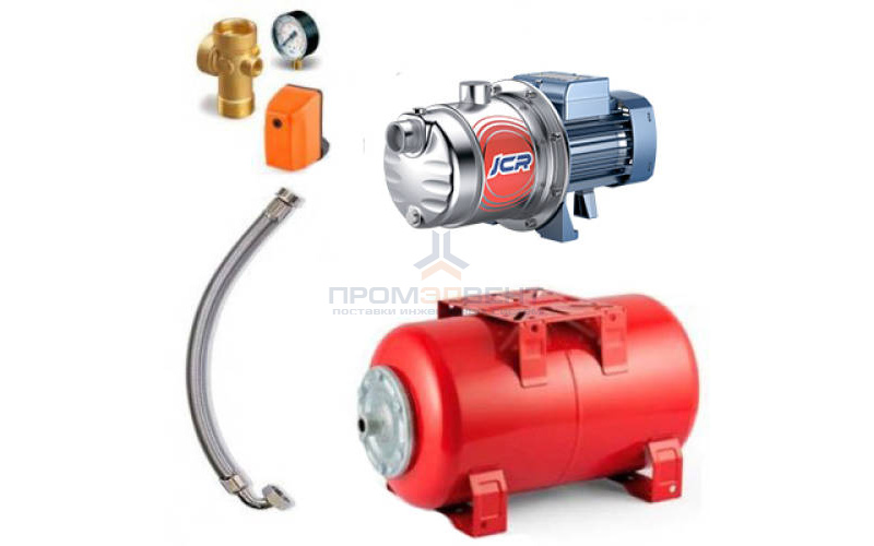 Насосная станция Pedrollo HYDROFRESH JCRm 1A-24 CL - 0,55 кВт (Qmax 60 л/мин, 1x230В)