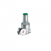 Регулятор давления FAR 2855 - 3/4" (ВР/ВР, настройка 1-6 бар, Tmax 70°C, PN25, манометр, цвет хром)