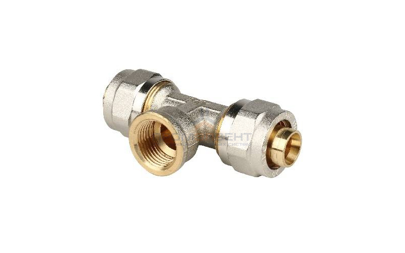 Тройник с переходом на внутреннюю резьбу STOUT - 20 x 3/4