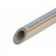Труба полипропиленовая армированная стекловолокном FV-Plast FASER HOT - 75×8.4 (PN20, штанга 4м)