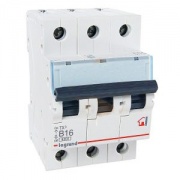 Автоматический выключатель Legrand TX3 B16A 3П 6kA (автомат электрический)