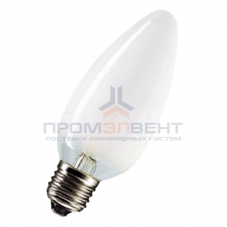 Лампа накаливания свеча Osram CLASSIC B FR 25W E27 матовая