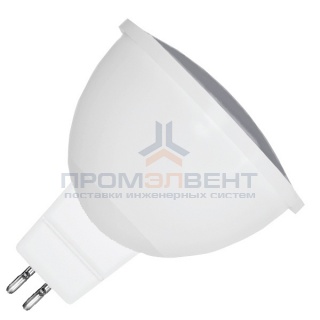 Лампа светодиодная FL-LED MR16 5.5W 4200K 12V GU5.3 510Lm d50x56mm