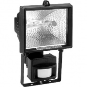 Прожектор галогенный с датчиком движения FL-H 500S 500W R7s IP54 черный