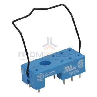 Розетка Finder 95.15 для монтажа на плате для реле 40.51/40.52/40.61/44.52/44.62 (с зажимной клетью)